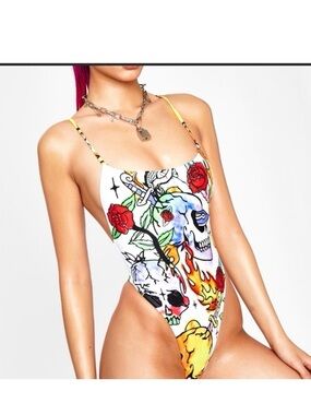 Jaded London one piece swimsuit